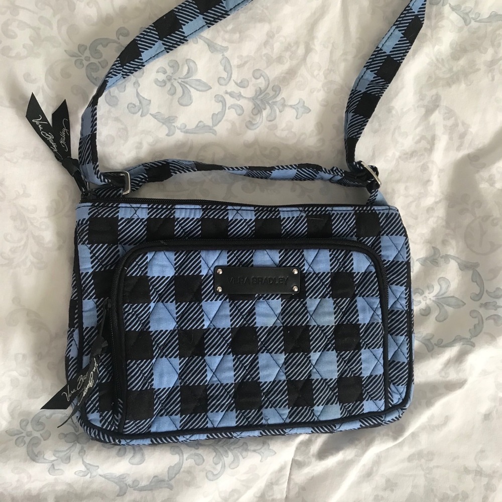 NEW VERA BRADLEY PLAID CROSSBODY